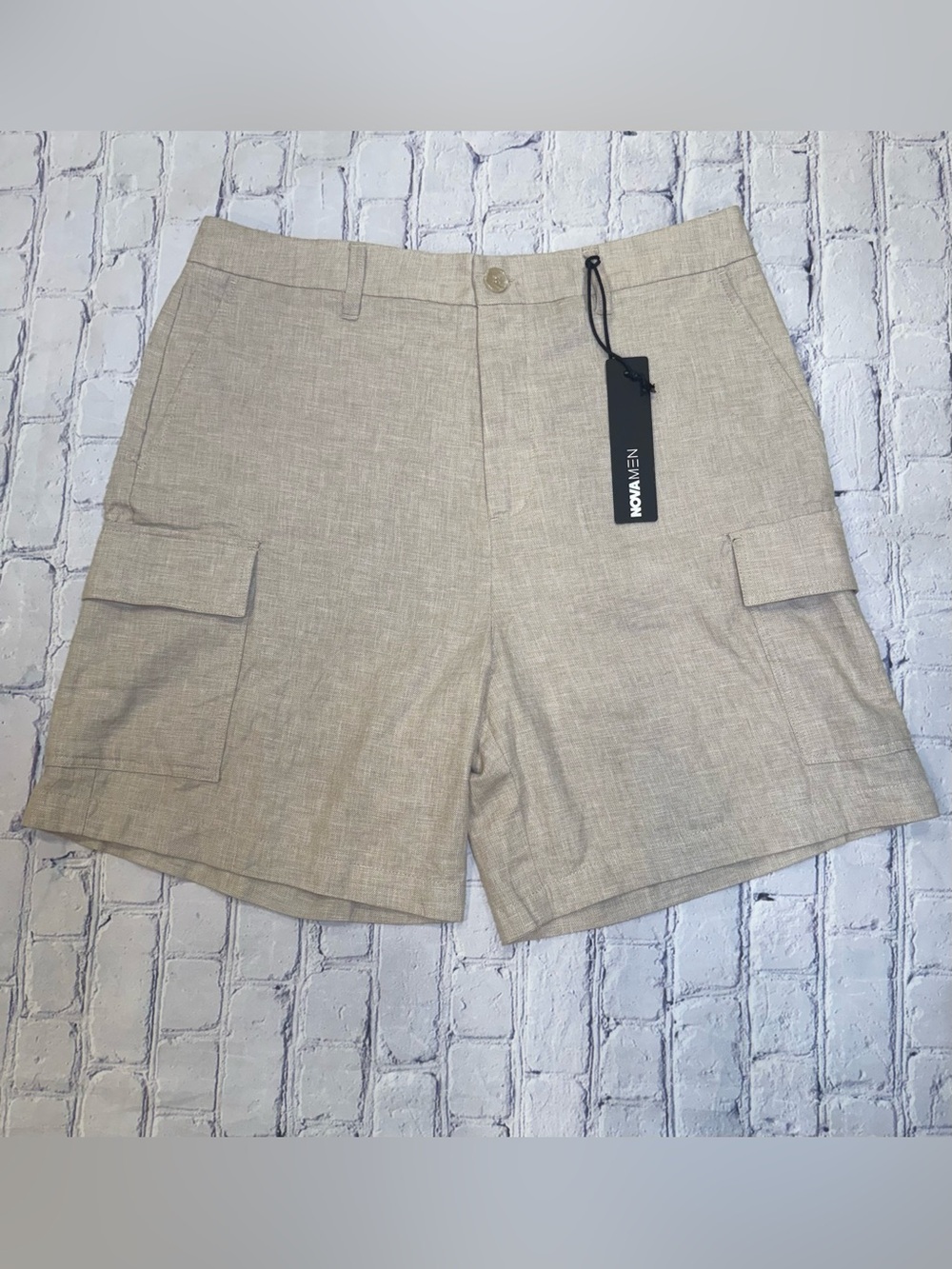 Bahamas Linen Cargo Shorts